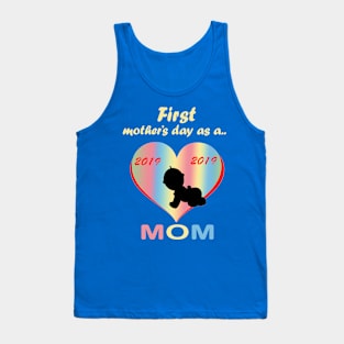 Mummy's first mother's day t-shirt Tank Top